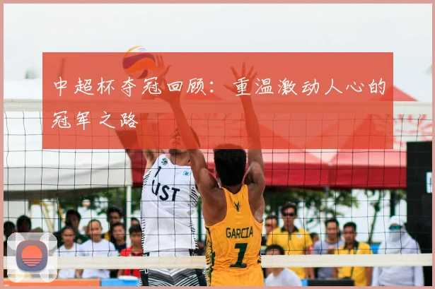 中超杯夺冠回顾：重温激动人心的冠军之路