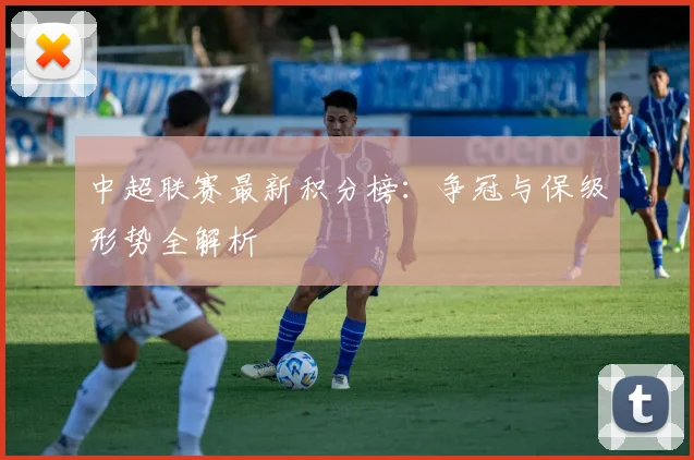 中超联赛最新积分榜：争冠与保级形势全解析